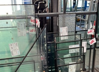 Inzamelen van glas Global Glass circulair 1