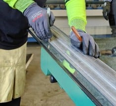 Voorraad circulair float